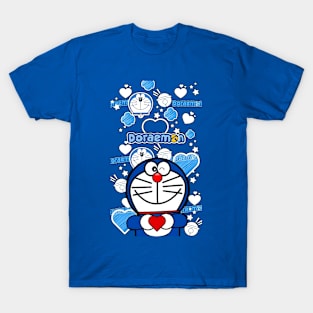 doraemon love happy T-Shirt